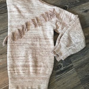THML Lightweight Fringe Sweater